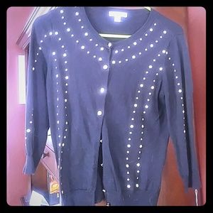 Studded cardigan